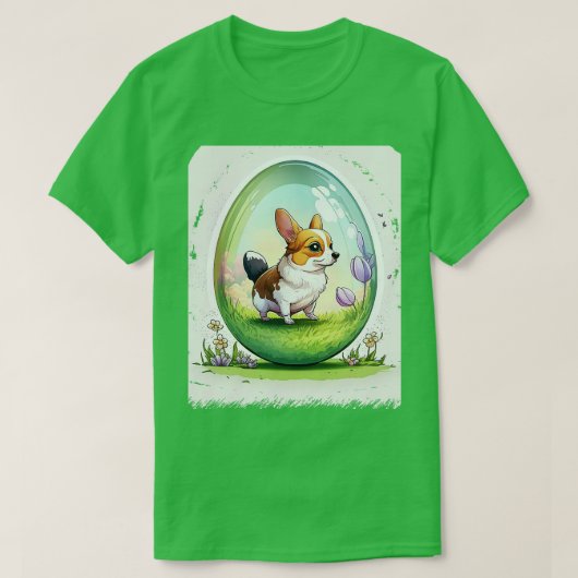 Hund im Ei 143 T-Shirt (Design vorne)