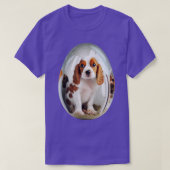 Hund im Ei 186 T-Shirt (Design vorne)