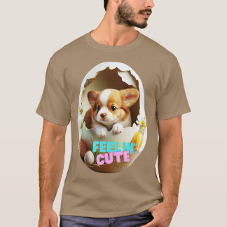 Hund im Inneren finden T-Shirt