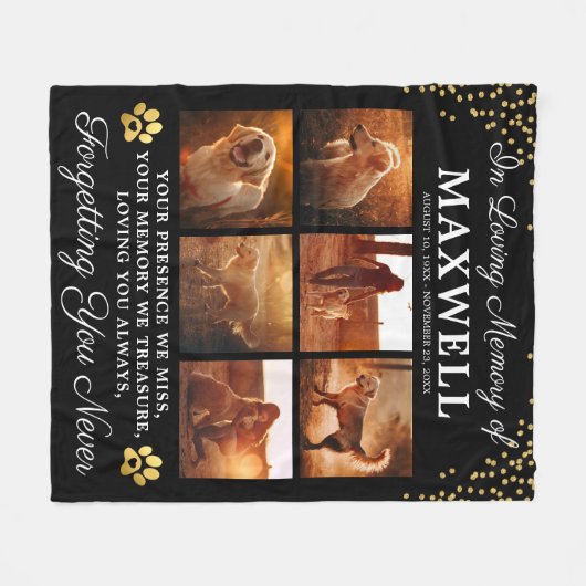 Hund im liebenden Speicher Fleecedecke (Vorderseite (Horizontal))