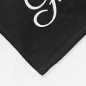 Hund im liebenden Speicher Fleecedecke (Ecke)