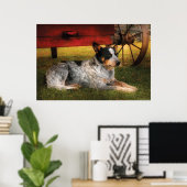 Hund - Immer treu Poster (Heimbüro)