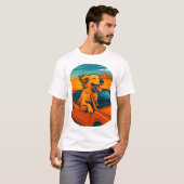 Hund in Convertible T-Shirt (Vorne ganz)