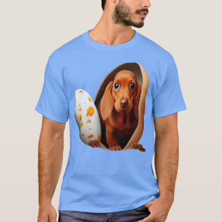 Hund in den Eierklebern 1 T-Shirt