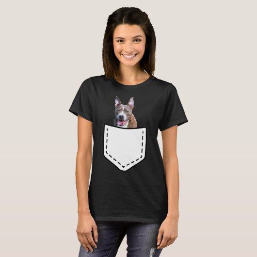 Hund in der Tasche 306 T-Shirt (Vorne ganz)