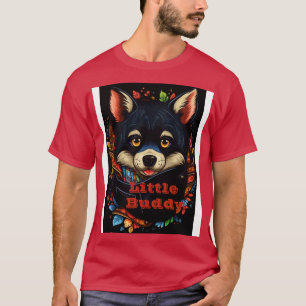 Hund in der Tasche Lustiger Welpe für Hunde Liebha T-Shirt