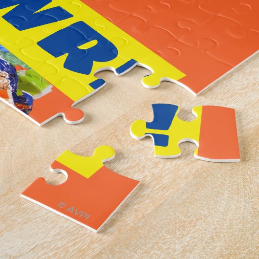 Hund in Dinosaur-Kostüm Puzzle (Seite)