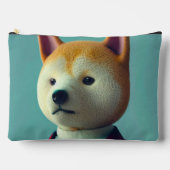 Hund in einem Anzug Zubehörtasche (Vorderseite)