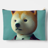 Hund in einem Anzug Zubehörtasche (Rückseite)