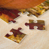 Hund in Jack-o-Lantern Puzzle (Seite)