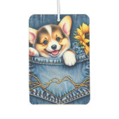 Hund in Pocket Autolufterfrischer (Vorderseite)