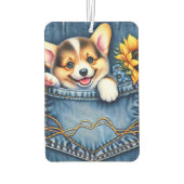 Hund in Pocket Autolufterfrischer (Rückseite)
