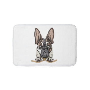 Hund in Pocket Funny Puppy for Dog Lovers Bulldog Badematte