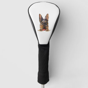 Hund in Pocket Funny Puppy for Dog Lovers Yorkshir Golf Headcover