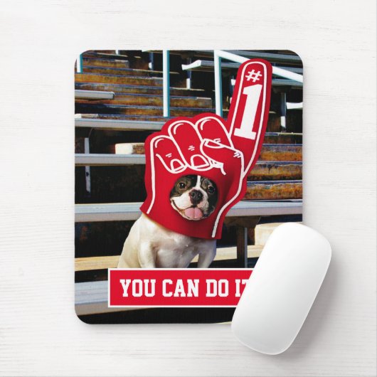 Hund in Schaumhand Mousepad (Mit Mouse)