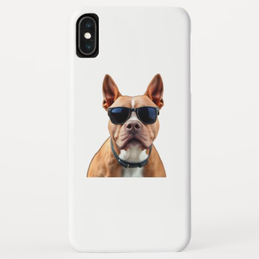 Hund in Sonnenbrille iPhone / iPad Gehäuse Case-Mate iPhone Hülle (Rückseite)