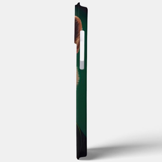 Hund in St. Patrick's Day Dress Case-Mate iPhone Hülle (Rückseite / Links)