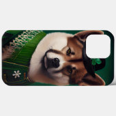 Hund in St. Patrick's Day Dress Case-Mate iPhone Hülle (Rückseite (Horizontal))