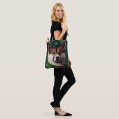 Hund in St. Patrick's Day Dress Tasche (Am Model)