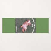 Hund inspiriert Yogaübung Yogamatte (Vorderseite (Horizontal))