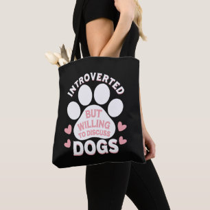 Hund Introvertiert, Aber Bereit Über Hunde Zu Disk Tasche