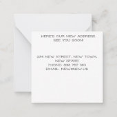 Hund ist glücklich geworden! Postkarte (Rückseite)