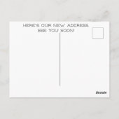 Hund ist glücklich geworden! postkarte (Rückseite)