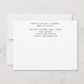 Hund ist glücklich geworden! Postkarte (Rückseite)