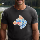 Hund ist mein bester Freund Hund Lover Hund Vater T-Shirt