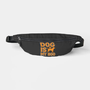 Hund ist mein Boo Halloween-Hund Bauchtasche