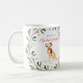 Hund ist mein erstes Weihnachtsfest und mein Name Kaffeetasse (Links)