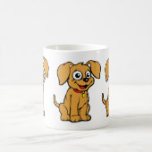 Hund ist verwirrt Kaffee Kaffeetasse (Mittel)
