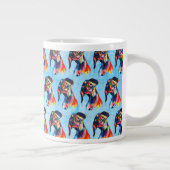 Hund Jumbo-Tasse (Rechts)