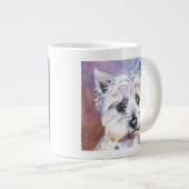 Hund Jumbo-Tasse (Vorderseite Rechts)