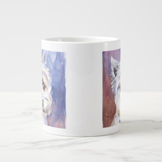 Hund Jumbo-Tasse (Vorderseite)