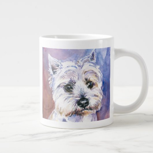 Hund Jumbo-Tasse (Rechts)