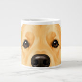 Hund Jumbo-Tasse (Vorderseite)