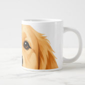 Hund Jumbo-Tasse (Rechts)