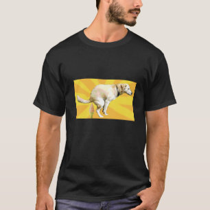 Hund kackt heraus Eiscreme T-Shirt