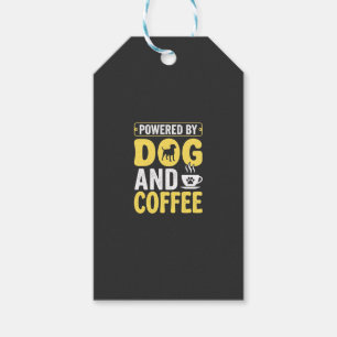 Hund Kaffee Liebhaber Powered By Design Geschenkanhänger