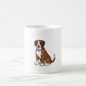 Hund Kaffeetasse (Mittel)