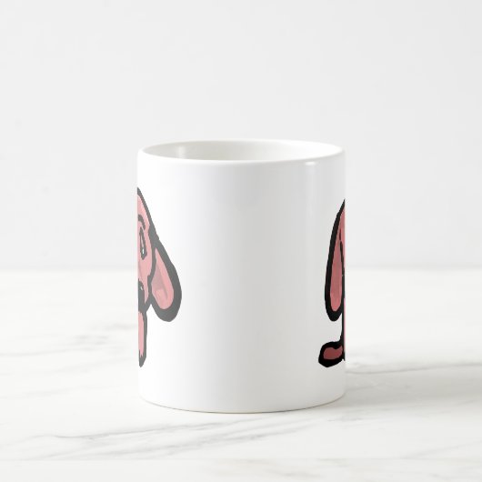 Hund Kaffeetasse (Mittel)