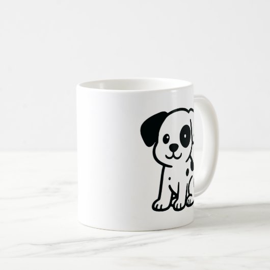 Hund Kaffeetasse (VorderseiteRechts)