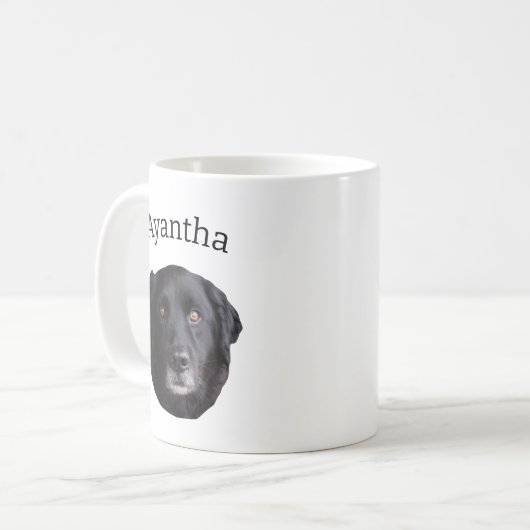 Hund Kaffeetasse (Vorderseite Links)