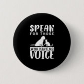 Hund Katze Button (Vorderseite)
