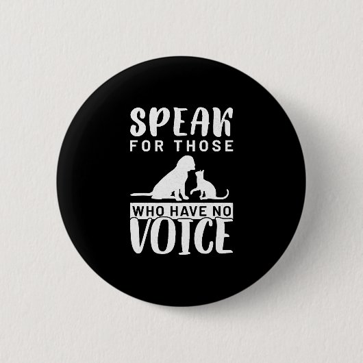 Hund Katze Button (Vorderseite)