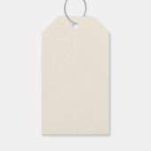 Hund & Katze Geschlechtsenthüllung Geschenkanhänger (Rückseite)