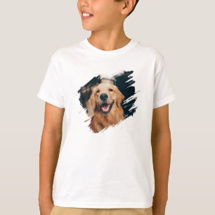 Hund Katze Haustier Pfote Benutzerdefiniertes Foto T-Shirt