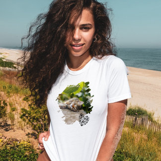 Hund Katze Haustier Pfote Benutzerdefiniertes Foto T-Shirt