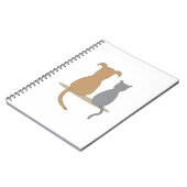 Hund & Katze Notizblock (Linke Seite)